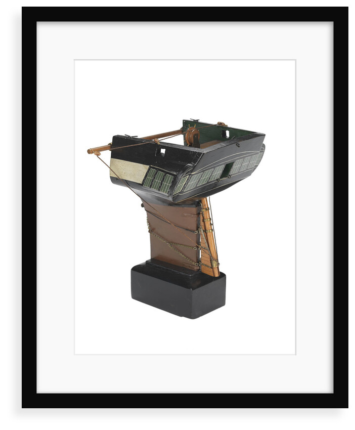 Sectional model; Stern model by Unknown