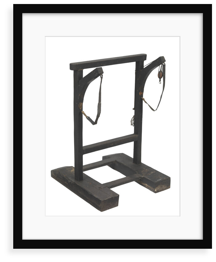 Equipment model; Davit model by unknown