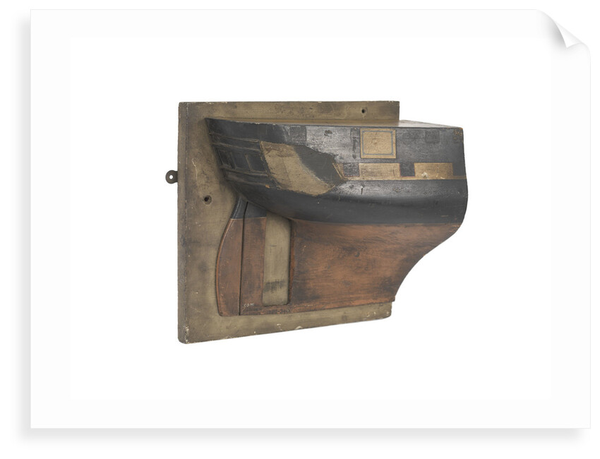 Sectional model; Stern model; Half block model by unknown