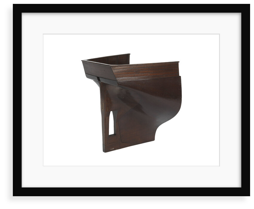Sectional model; Stern model by unknown