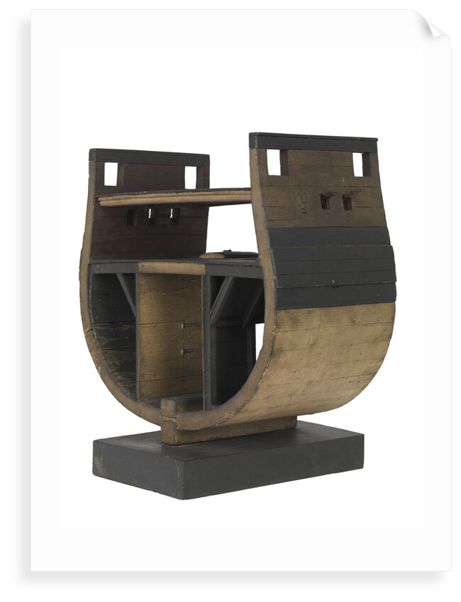 Sectional model; Midship model by unknown