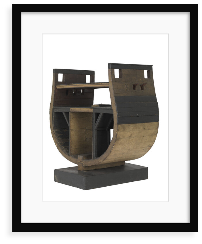 Sectional model; Midship model by unknown