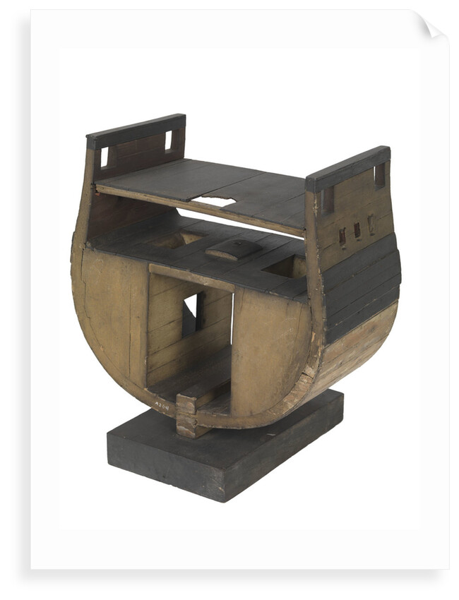 Sectional model; Midship model by unknown