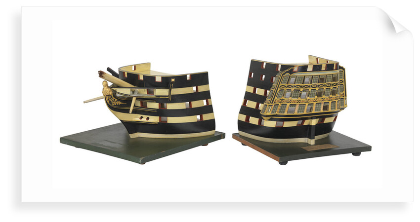 Sectional model by unknown