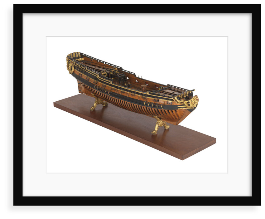 Model of the 'Rose' (1706), warship, sixth rate, sloop, 20 guns by unknown