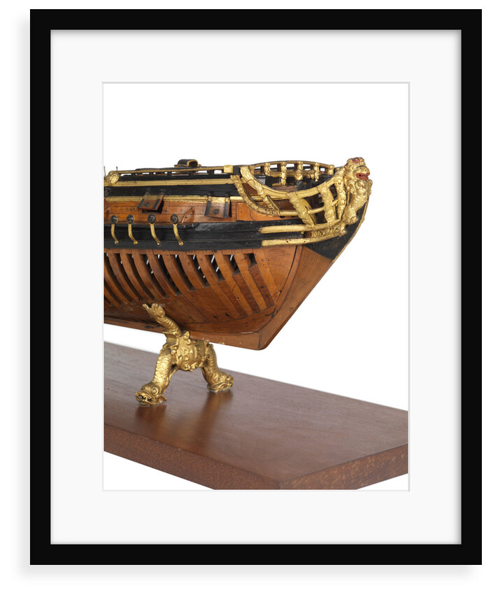 Model of the 'Rose' (1706), warship, sixth rate, sloop, 20 guns by unknown
