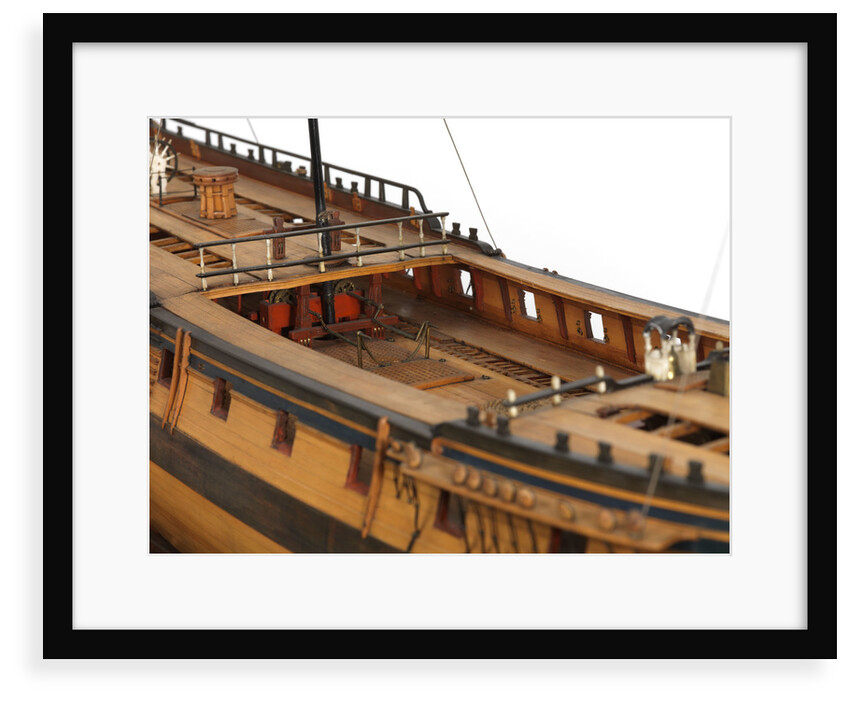 Model of the 'Mermaid' (1784), warship, frigate, 32 guns by George Stockwell
