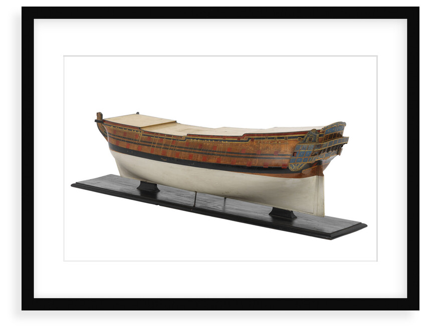 Third rate warship 'Magnanime' (Fr, 1744) 70 guns by unknown