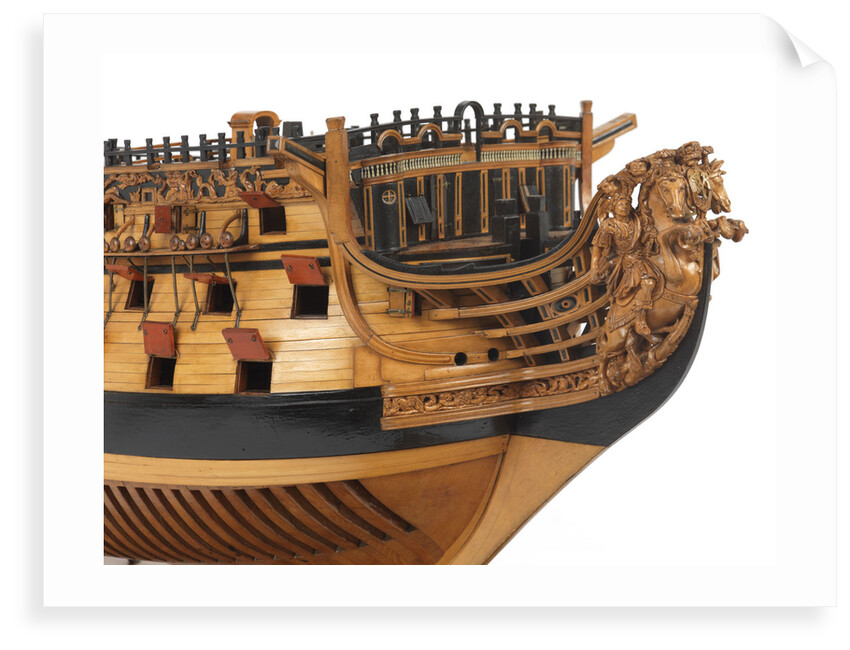 The first rate warship 'Royal William' (1719) 100-guns by unknown