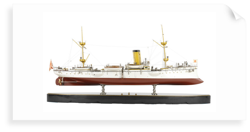 A sloop warship 'Takao' (Japan 1888) by unknown