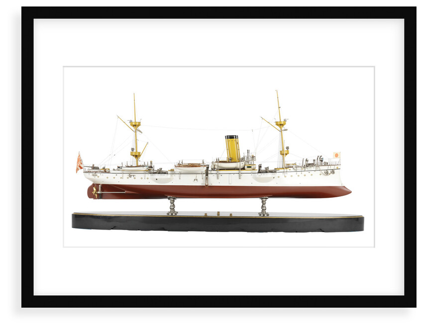 A sloop warship 'Takao' (Japan 1888) by unknown