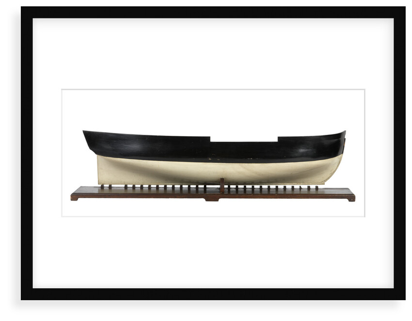 Model of a warship, 46 guns, frigate by unknown