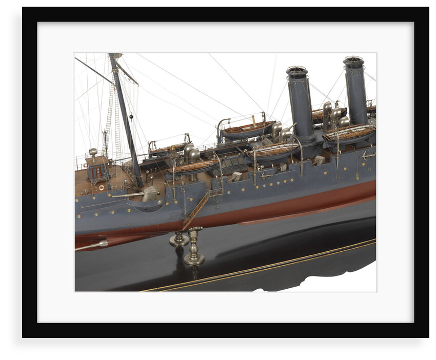 A warship cruiser the 'Niitaka' (Japan, 1902) by Unknown