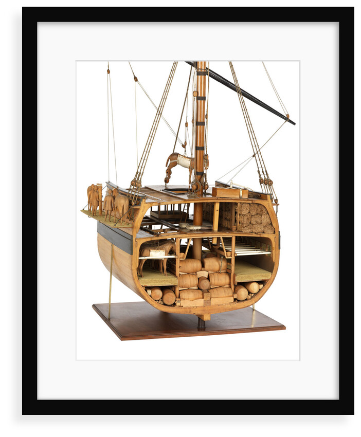 A horse transport vessel by unknown