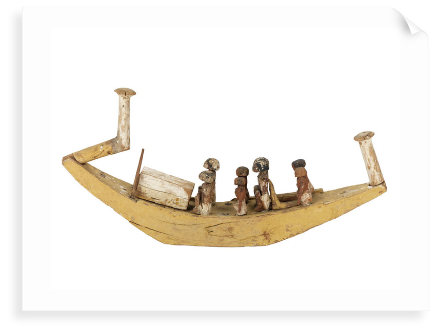 Royal/ceremonial vessel; Funerary boat; Sacred Boat of Osiris by Unknown