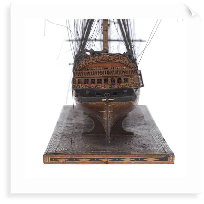 French warship, 80 guns by unknown