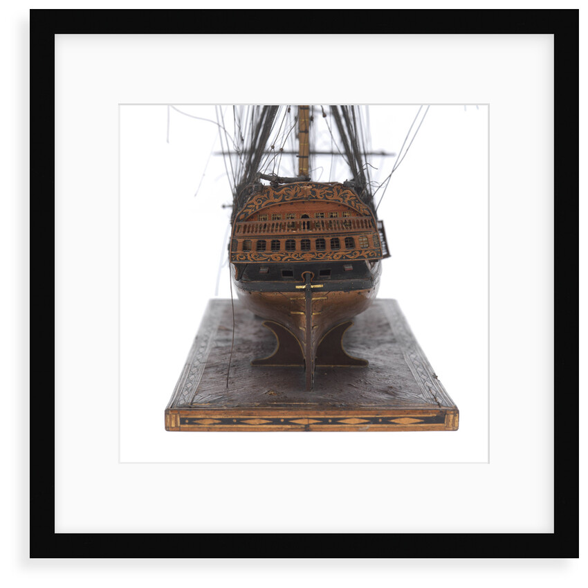 French warship, 80 guns by unknown