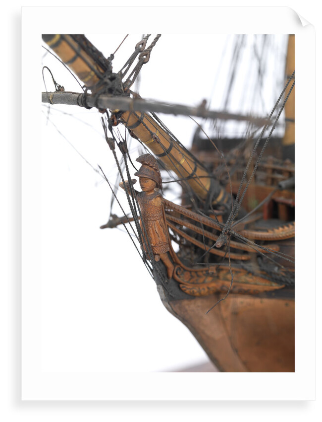 French warship, 80 guns by unknown