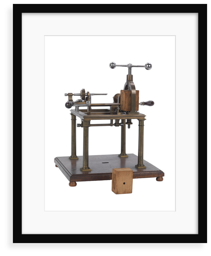 Boring machine model by Marc Isambard Brunel