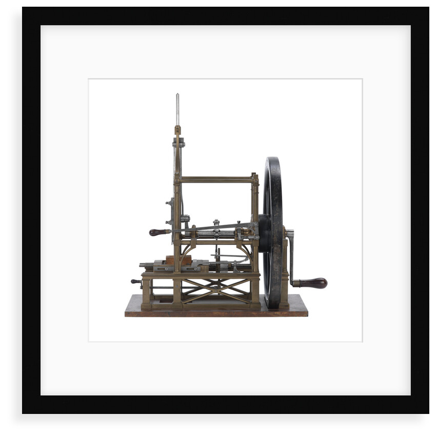Mortising machine model by Marc Isambard Brunel