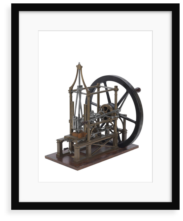 Structural model; Mortising machine by Marc Isambard Brunel