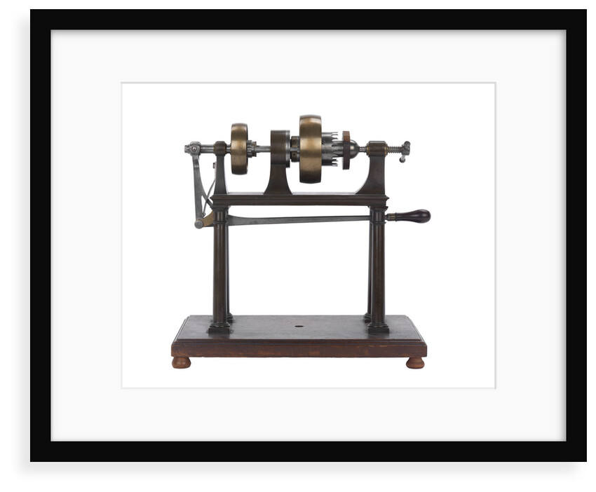 Rounding and drilling machine model by Marc Isambard Brunel