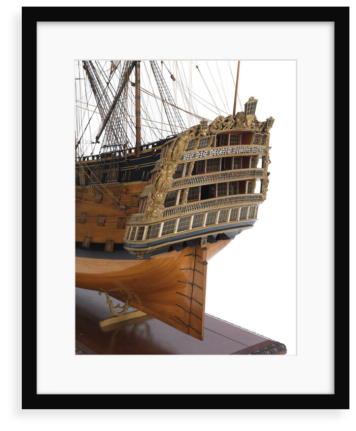 Model of First rate 100-gun warship 'Victory' (1737) by unknown
