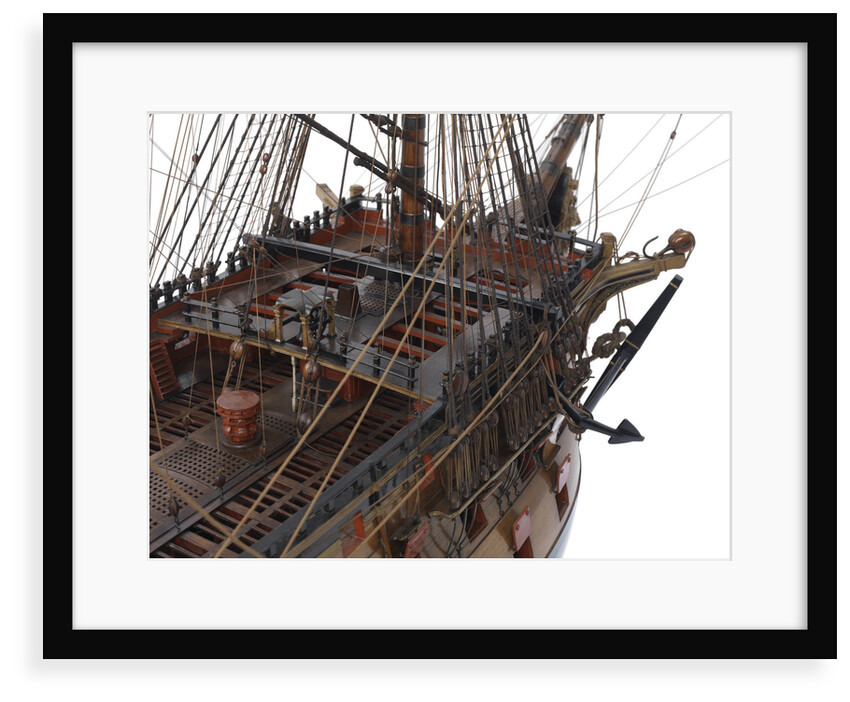 Model of First rate 100-gun warship 'Victory' (1737) by Unknown
