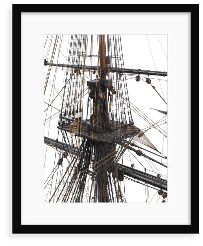Model of First rate 100-gun warship 'Victory' (1737) by Unknown