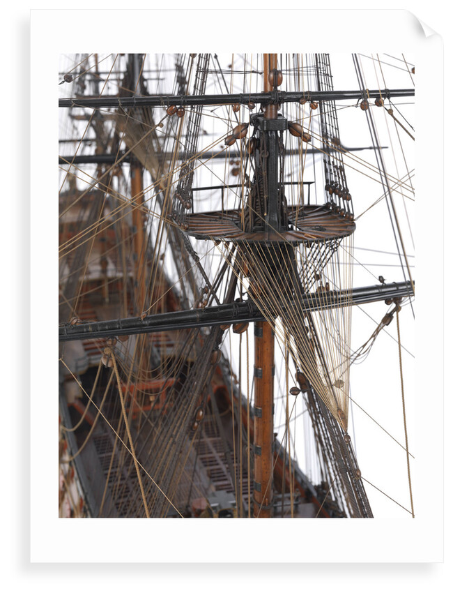 Model of First rate 100-gun warship 'Victory' (1737) by unknown