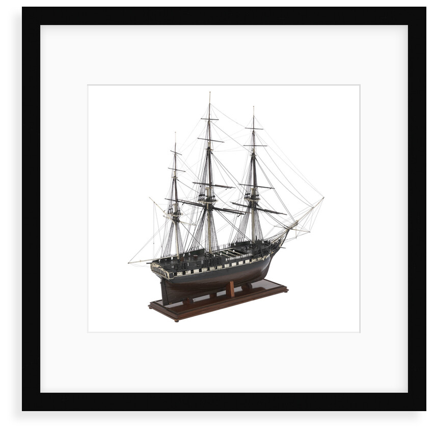 The warship, frigate 38 gun 'Seahorse' (1794) by unknown