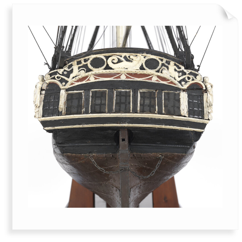 Warship, frigate 38 gun 'Seahorse' (1794) by unknown