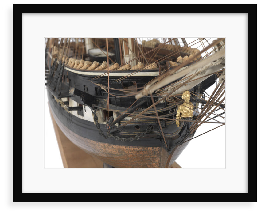 A full hull and rigged model of the warship and 36-gun frigate 'Phoebe' (1795) by unknown