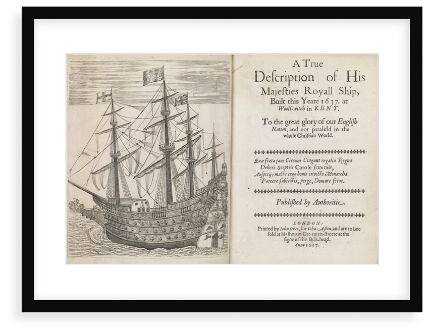 'Sovereign of the Seas' (1637) by John Payne