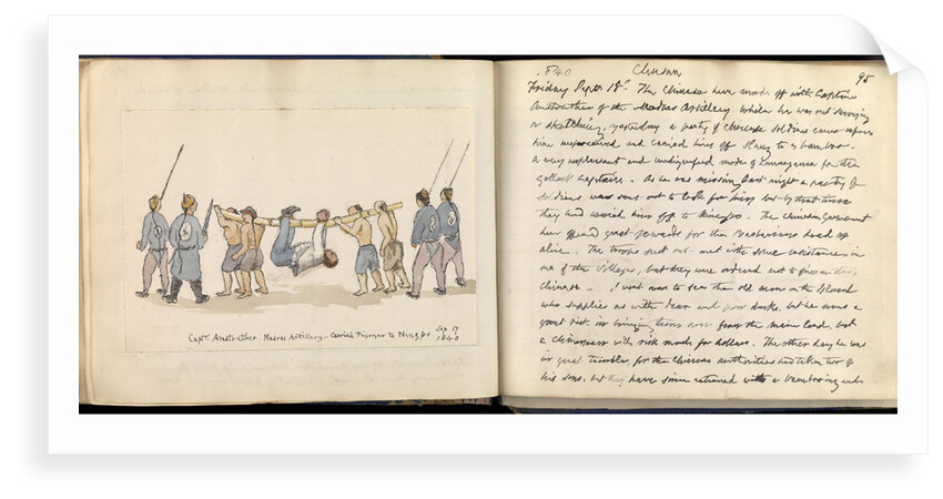 Double page spread from the Cree Journal (3rd party clearance required for commercial use) by Edward Cree