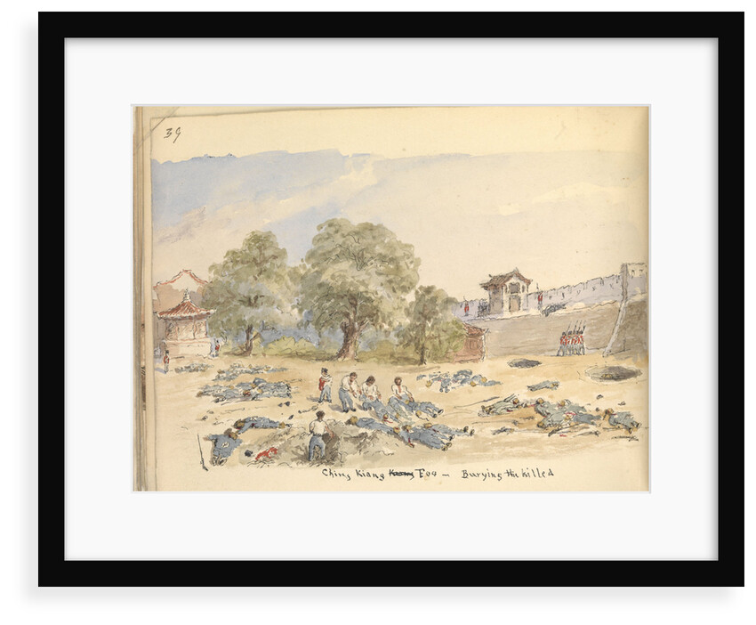 'Ching Kiang - Burying the Killed': Cree Journal image (3rd party clearance required for commercial use) by Edward Cree