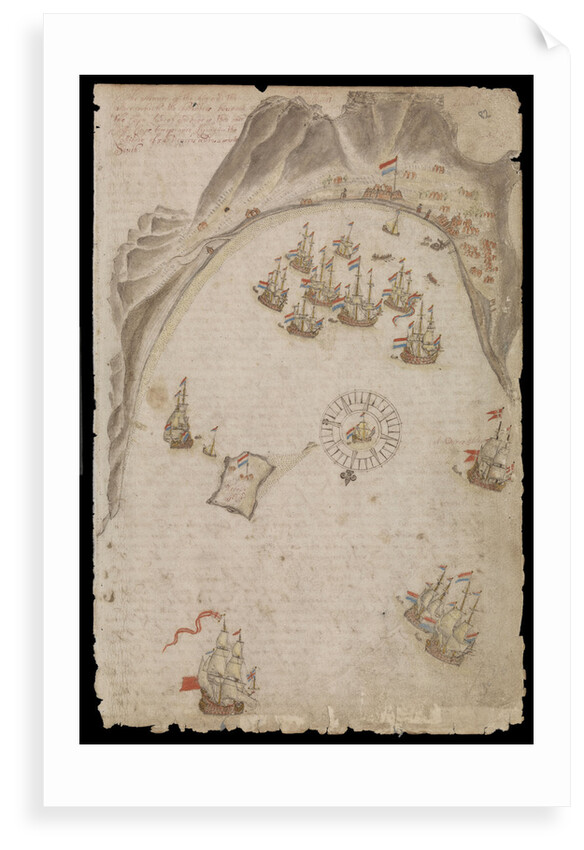 Plate from Edward Barlow's journal of his life at sea in king's ships, East & West Indiamen & other merchantmen from 1659 to 1703. by Edward Barlow