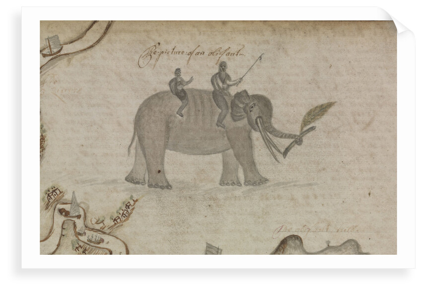 Plate from Edward Barlow's journal of his life at sea in king's ships, East & West Indiamen & other merchantmen from 1659 to 1703. by Edward Barlow