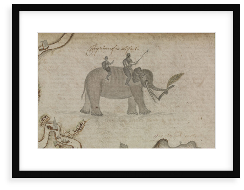 Plate from Edward Barlow's journal of his life at sea in king's ships, East & West Indiamen & other merchantmen from 1659 to 1703. by Edward Barlow
