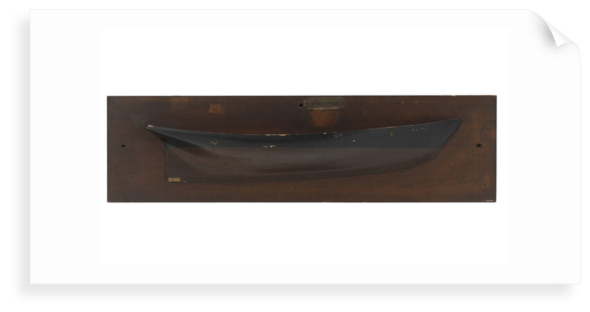 'America' (1851); Recreation vessel; Yacht by unknown