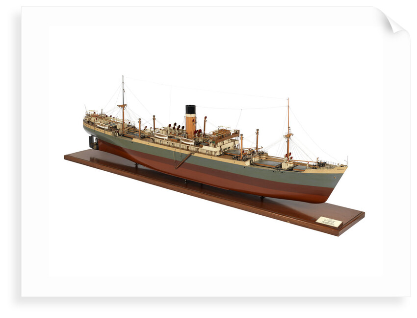 'City of Agra' (1936); Cargo vessel by William Denny & Bros Ltd