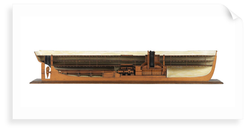 Warship; ironclad by Unknown
