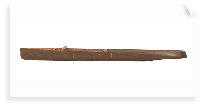Tank testing model; Design model by unknown
