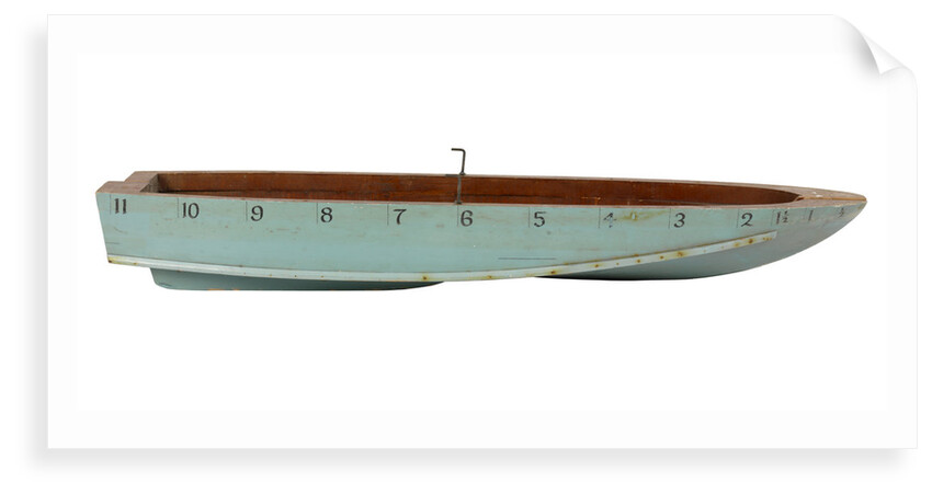Tank testing model; Design model by unknown