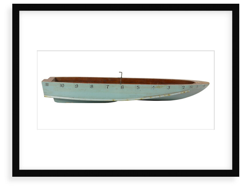 Tank testing model; Design model by unknown