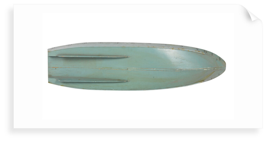 Tank testing model; Design model by Unknown