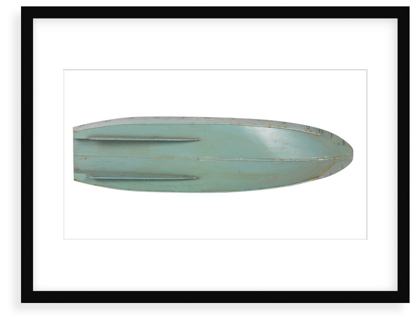 Tank testing model; Design model by Unknown
