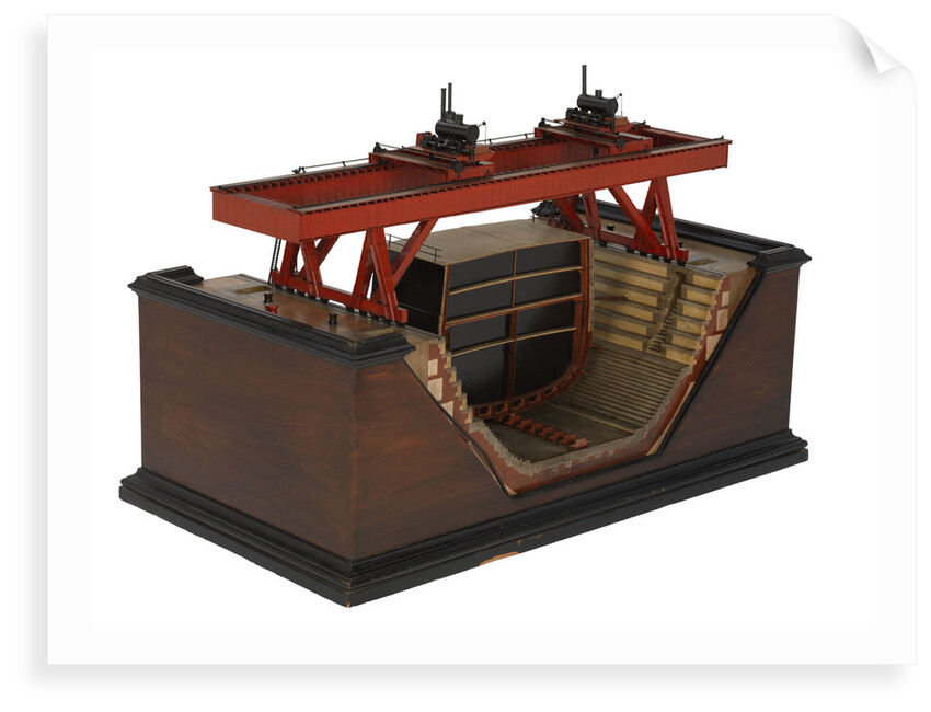Steam Travelling Gantry; Warship by Unknown