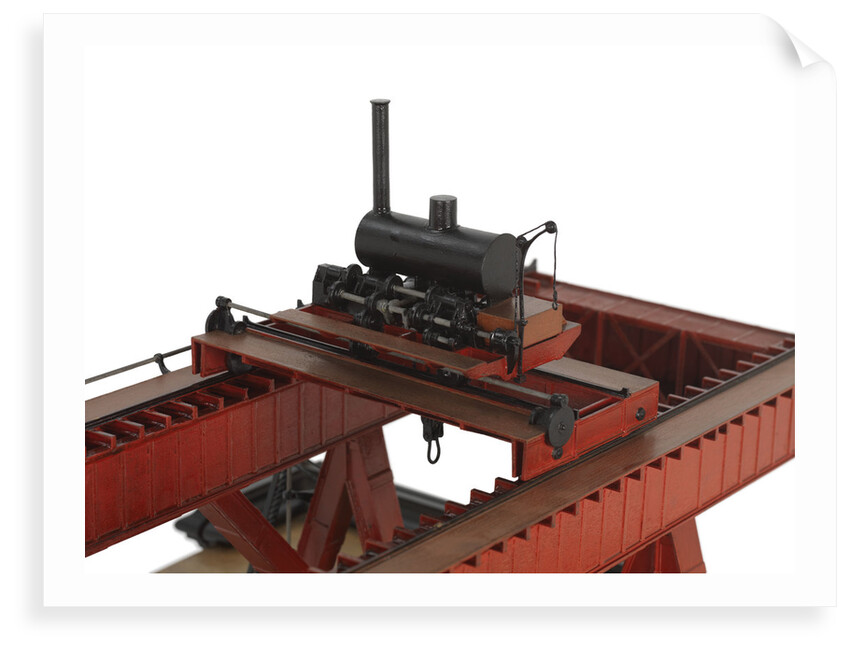 Steam Travelling Gantry; Warship by unknown