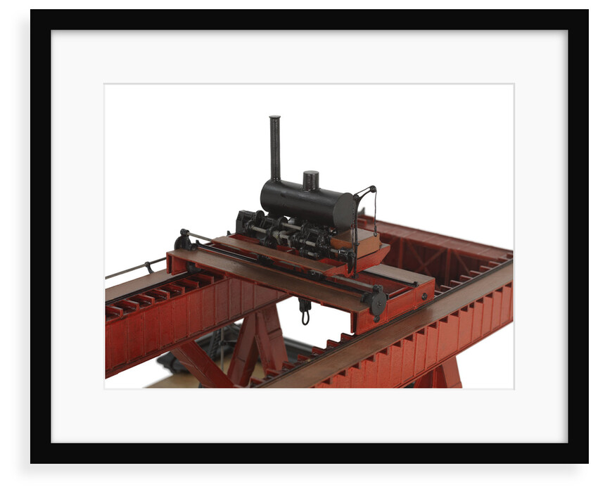 Steam Travelling Gantry; Warship by unknown